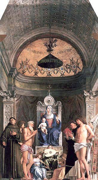 Giovanni Bellini San Giobbe Altarpiece France oil painting art